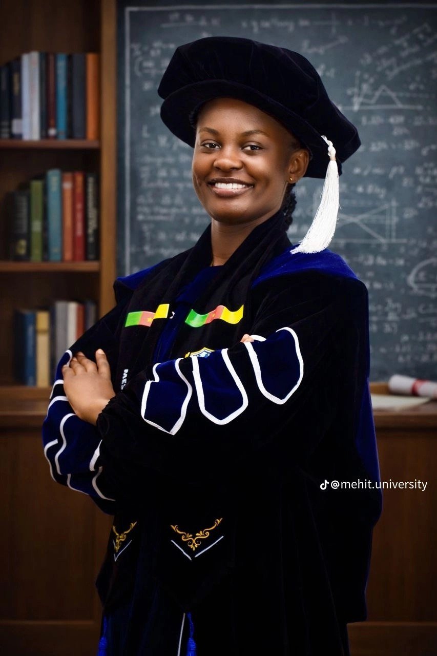 Miss Meshie Zizelle, Dean of Studies and Deputy Director at MEHIT University