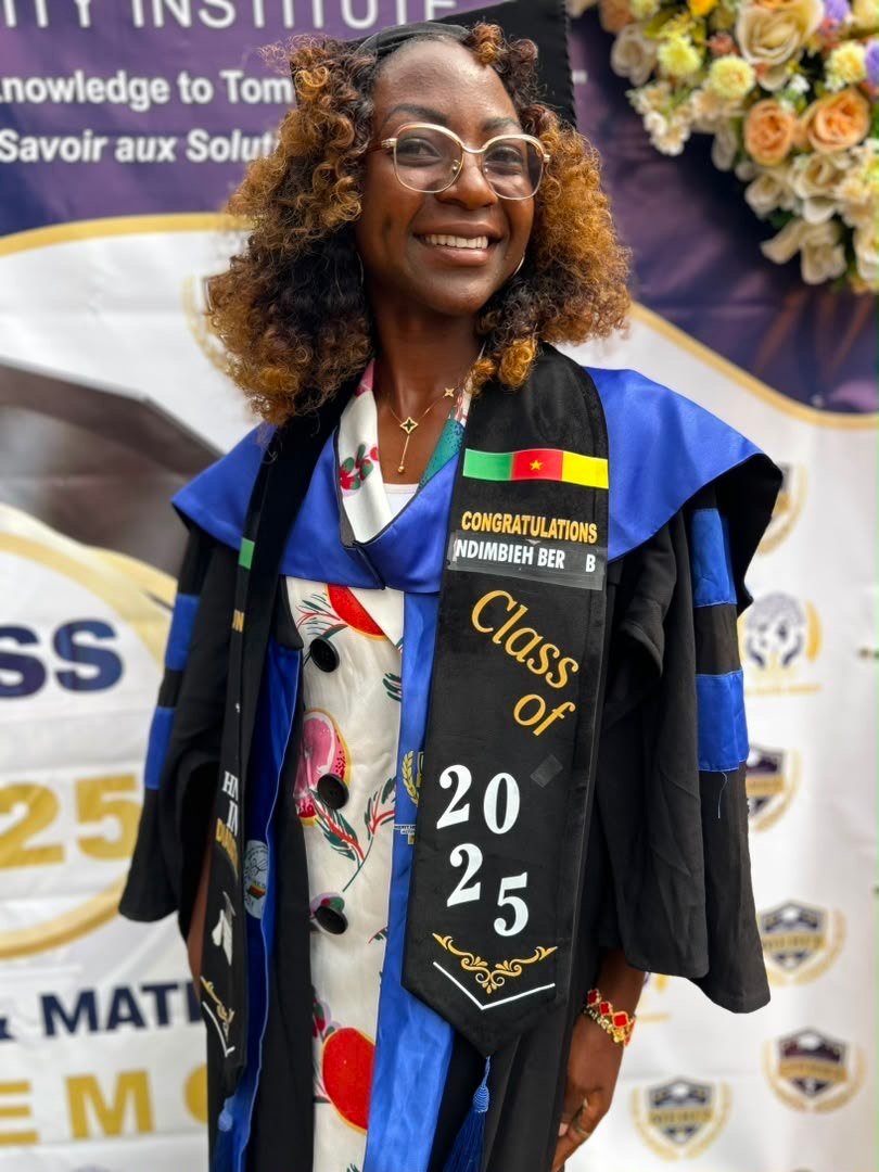 Miss Bitchong Bogue Ariel, Sectary at MEHIT University