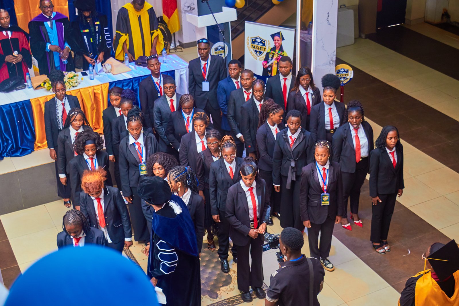 MEHIT students during student union activities