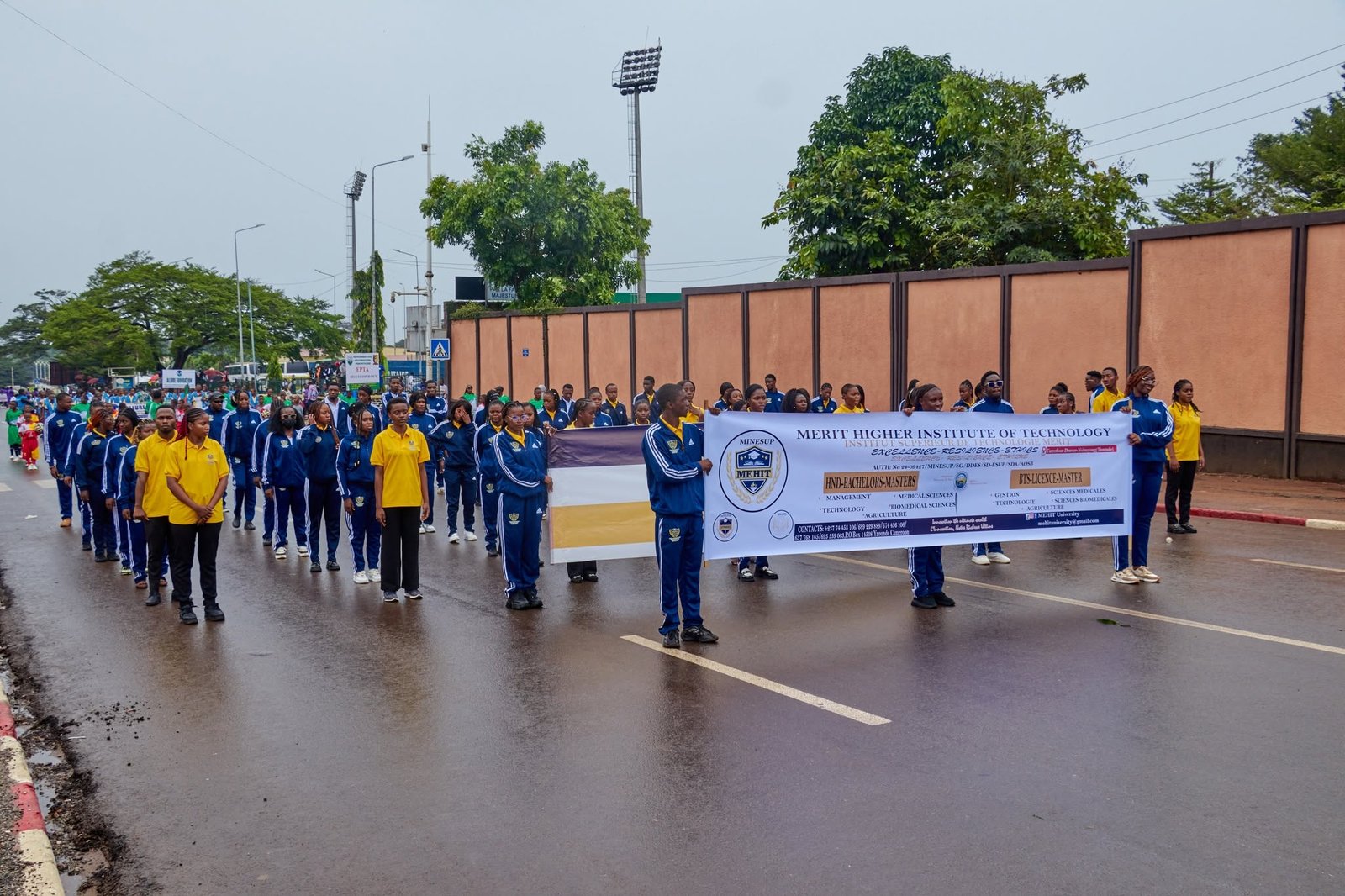 MEHIT students showing resilience during Youth Day