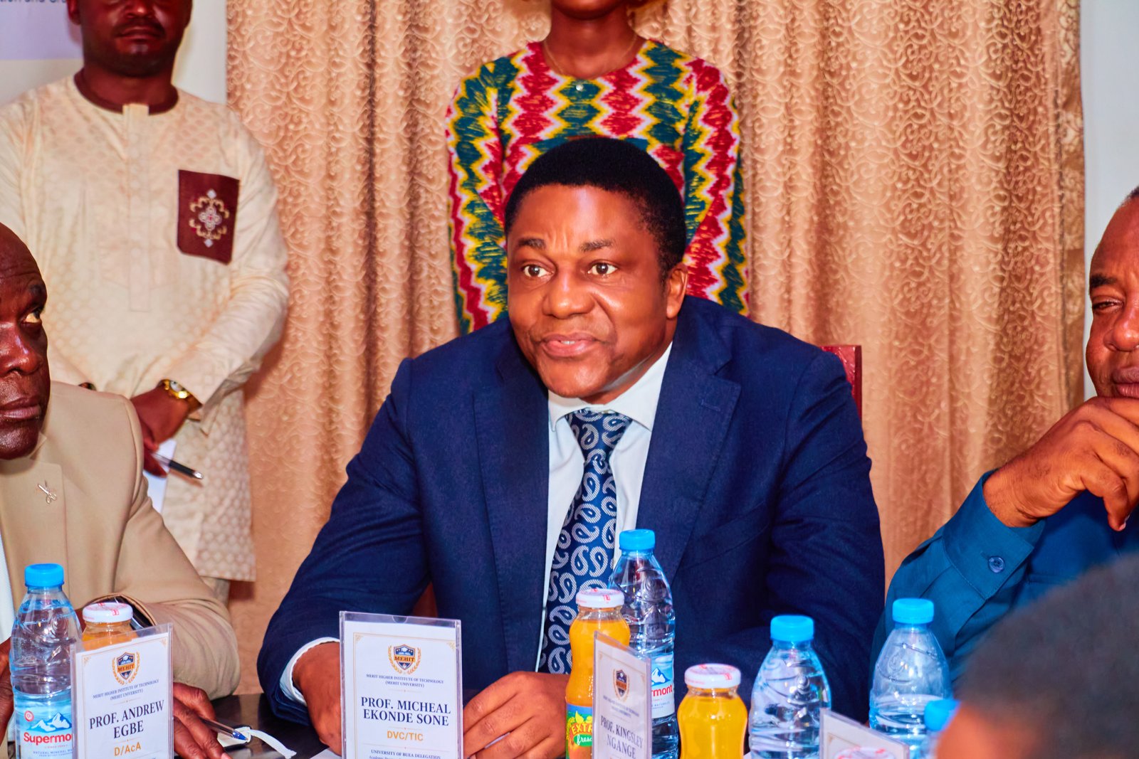 University of Buea delegation during the official academic visit to MEHIT University